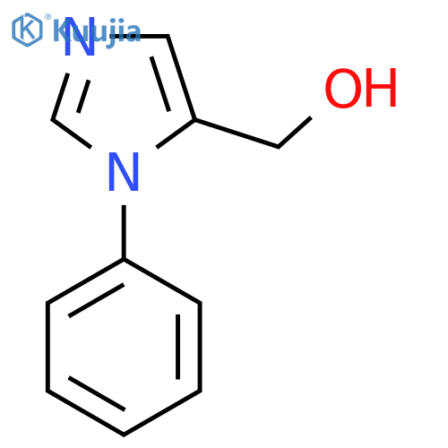 (3-Phenyl-3H-imidazol-4-yl)-methanol structure