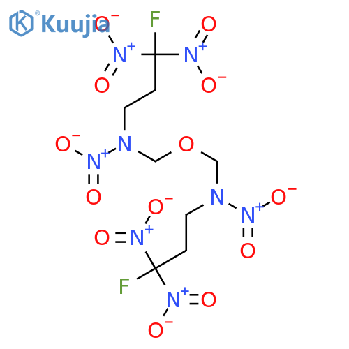 1-Propanamine, N,N'-[oxybis(methylene)]bis[3-fluoro-N,3,3-trinitro- structure