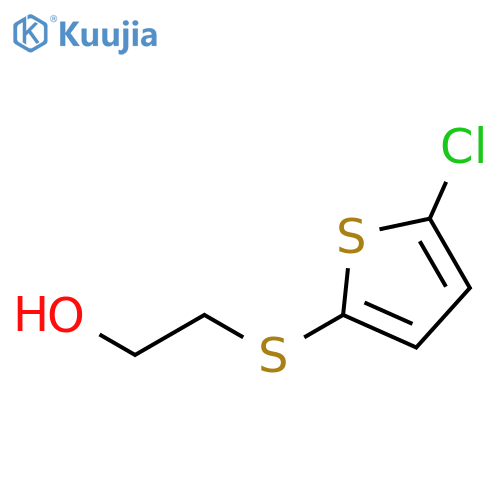 ETHANOL, 2-[(5-CHLORO-2-THIENYL)THIO]- structure