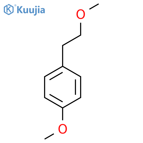 1-Methoxy-4-(2-methoxyethyl)benzene structure