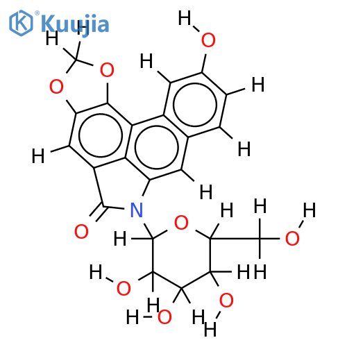 Aristolactam IIIa N-beta-D-glucoside structure
