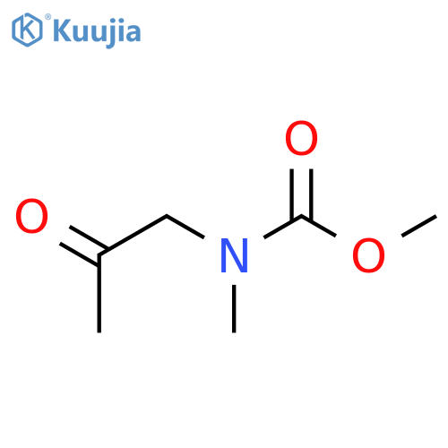 Carbamic acid, methyl(2-oxopropyl)-, methyl ester structure