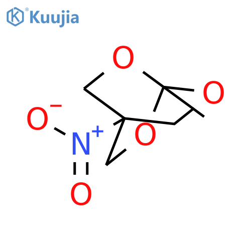 1-methyl-4-nitro-2,6,7-trioxabicyclo2.2.2octane structure
