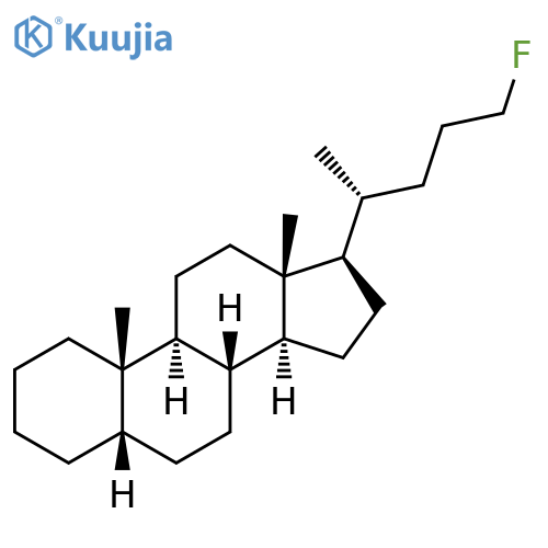 Cholane, 24-fluoro-, (5β)- structure