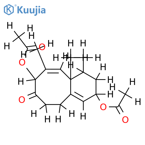 4(S*),10(S*)-diacetoxy,4-oxo,1(S*),12(S*)neolemna-2(Z),8-diene structure