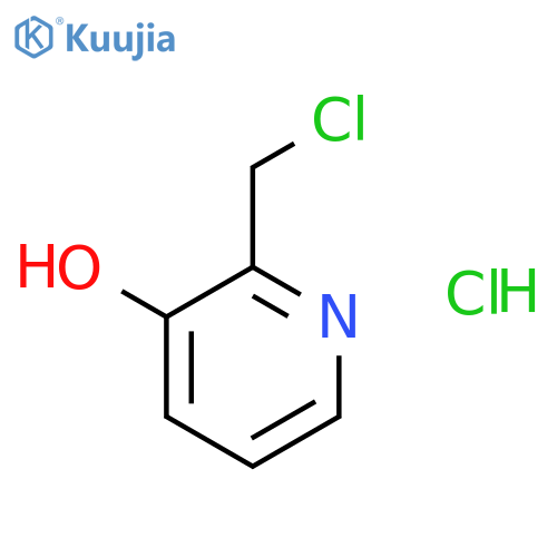 2-(chloromethyl)pyridin-3-ol hydrochloride structure