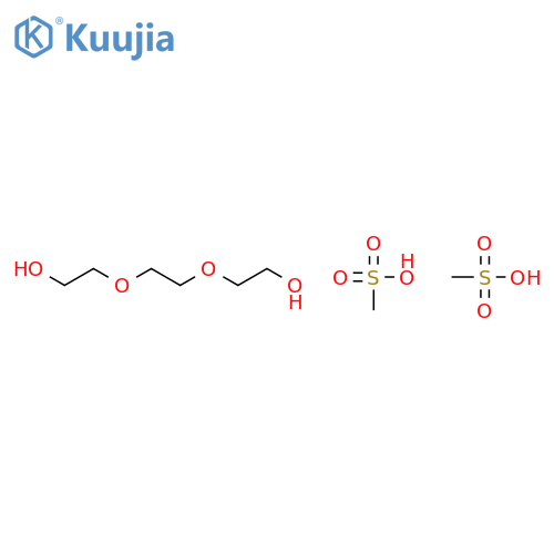 Triethylene Glycol Dimethanesulfonate structure