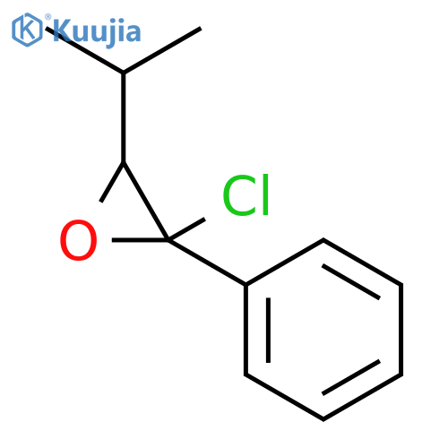 Oxirane, 2-chloro-3-(1-methylethyl)-2-phenyl- structure