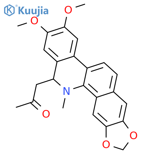 8-Acetonyldihydronitidine structure