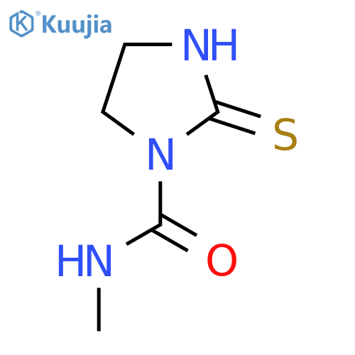 1-Methylcarbamoylimidazolidine-2-thione structure