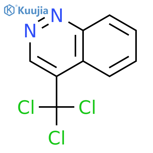 4-(Trichloromethyl)cinnoline structure