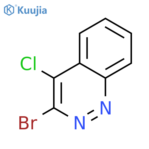 3-Bromo-4-chlorocinnoline structure