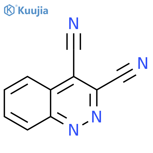 3,4-Cinnolinedicarbonitrile structure