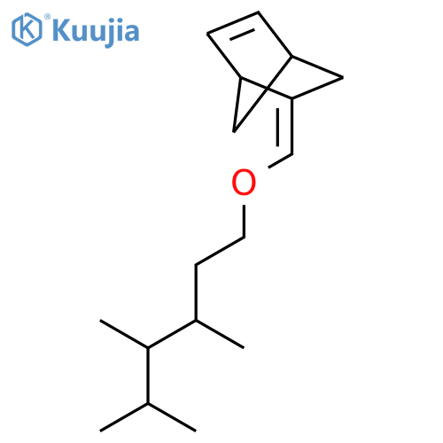 Bicyclo[2.2.1]hept-2-ene, 5-[[(3,4,5-trimethylhexyl)oxy]methylene]- structure