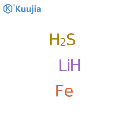 Iron lithium sulfide structure