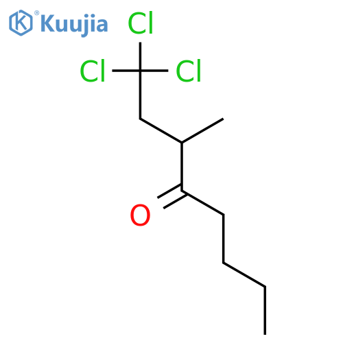 4-Octanone, 1,1,1-trichloro-3-methyl- structure