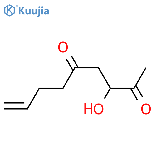 8-Nonene-2,5-dione, 3-hydroxy- structure