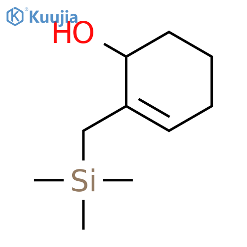 2-CYCLOHEXEN-1-OL, 2-[(TRIMETHYLSILYL)METHYL]- structure