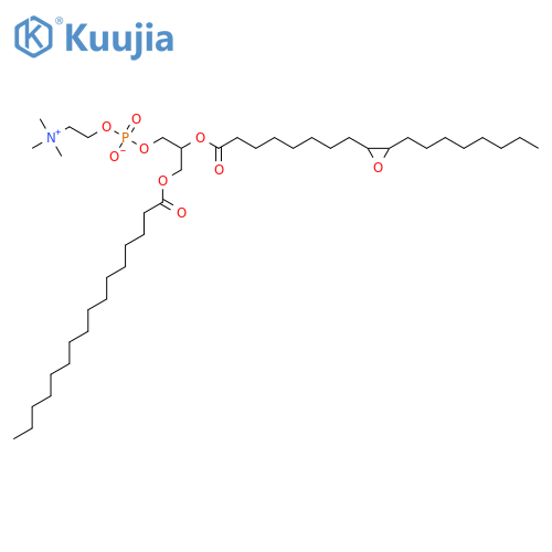 1-Palmitoyl-2-epoxystearoylphosphatidylcholine structure