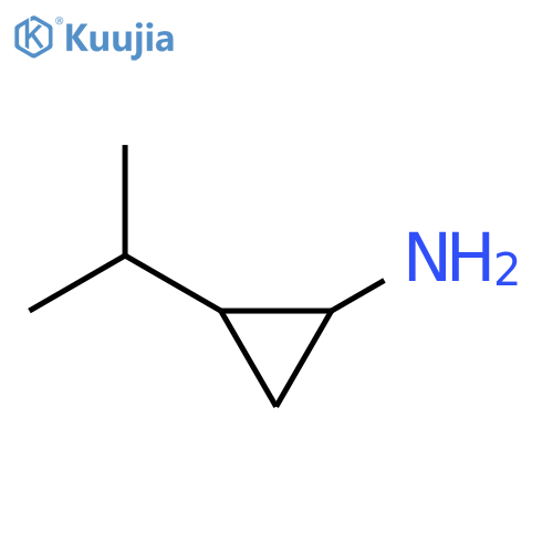2-(propan-2-yl)cyclopropan-1-amine structure