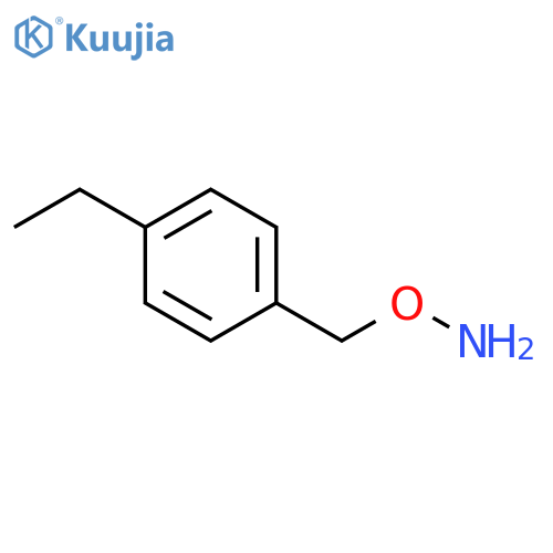 O-(4-ethylphenyl)methylhydroxylamine structure