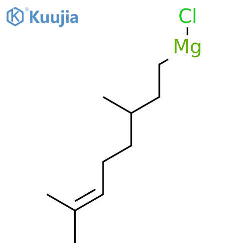 MAGNESIUM, CHLORO(3,7-DIMETHYL-6-OCTENYL)- structure