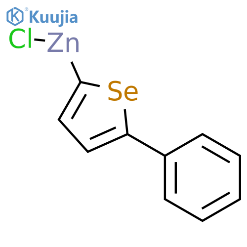 ZINC, CHLORO(5-PHENYLSELENOPHENE-2-YL)- structure