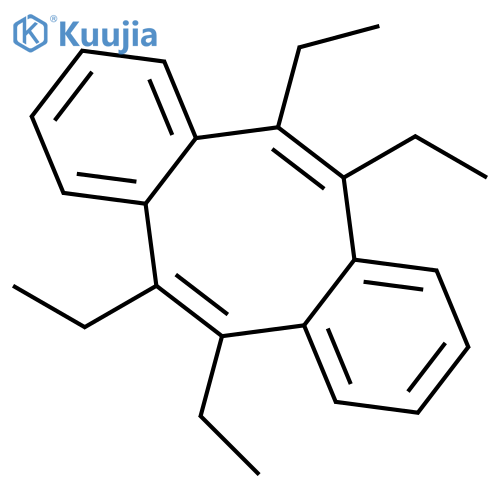 Dibenzo[a,e]cyclooctene, 5,6,11,12-tetraethyl- structure