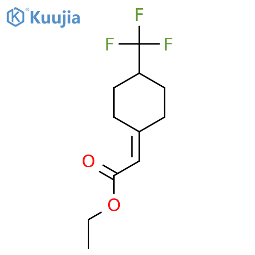 ethyl 2-4-(trifluoromethyl)cyclohexylideneacetate structure