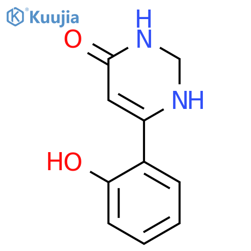 4(1H)-Pyrimidinone, 2,3-dihydro-6-(2-hydroxyphenyl)- structure