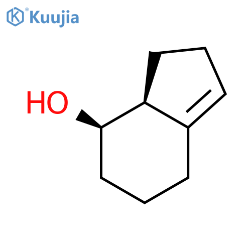 1H-Inden-7-ol, 2,4,5,6,7,7a-hexahydro-, trans- structure
