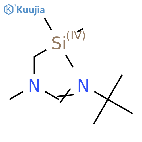 n-methyl-n-trimethylsilylmethyl-n'-tert-butylformamidine structure