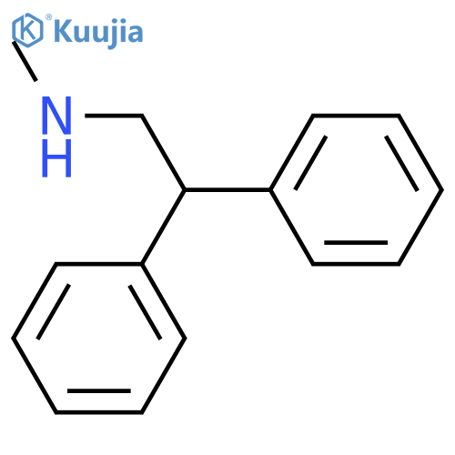 (2,2-Diphenyl-ethyl)-methyl-amine structure