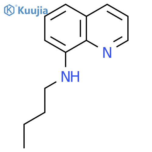 8-QUINOLINAMINE, N-BUTYL- structure