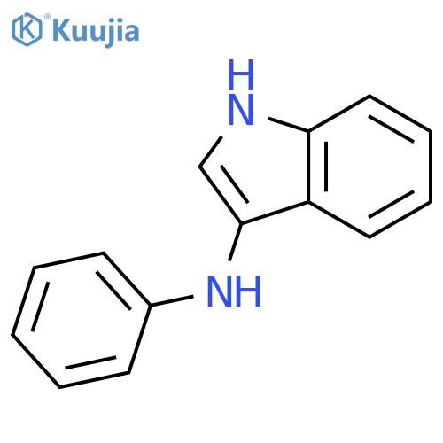 1H-Indol-3-amine, N-phenyl- structure