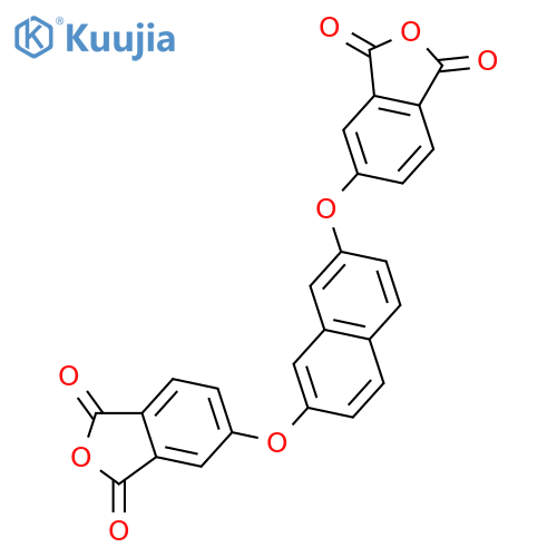 1,3-ISOBENZOFURANDIONE, 5,5'-[2,7-NAPHTHALENEDIYLBIS(OXY)]BIS- structure
