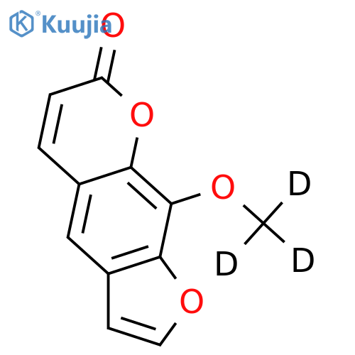 8-Methoxy-d3 Psoralen structure