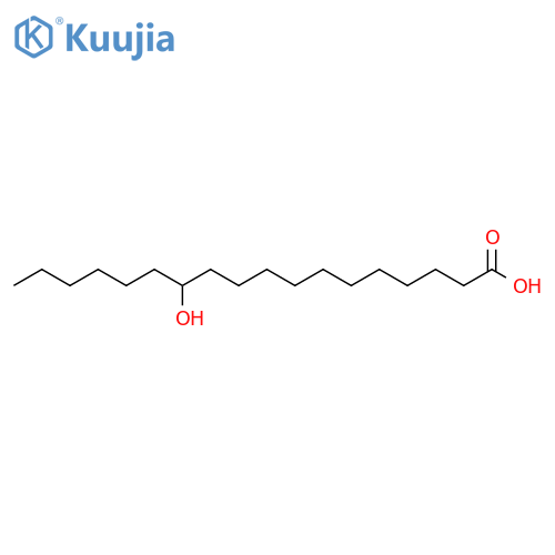 12-Hydroxyoctadecanoic acid structure