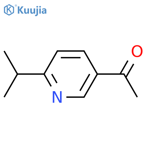 1-(6-Isopropylpyridin-3-yl)ethanone structure