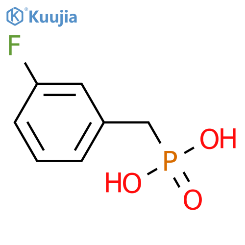 Phosphonic acid, [(3-fluorophenyl)methyl]- (9CI) structure