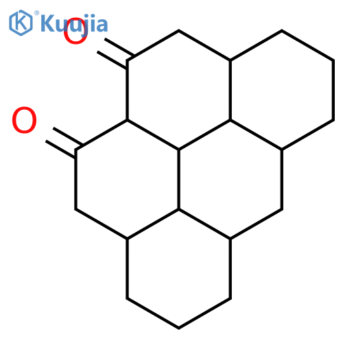 tetradecahydro-2H-benzo[cd]pyrene-1,11(3H,7H)-dione structure