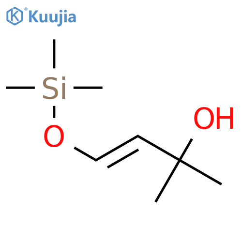 trimethylsiloxyvinyldimethyl carbinol structure