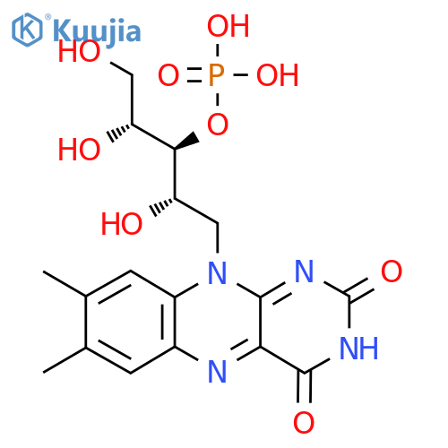 Riboflavin-3'-phosphate structure