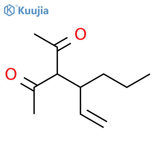 2,4-Pentanedione, 3-(1-ethenylbutyl)- structure