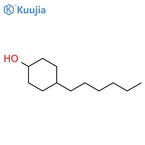 4-Hexylcyclohexan-1-ol structure