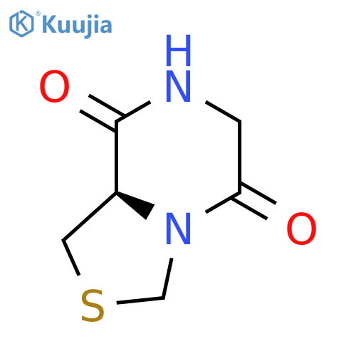 3H-THIAZOLO[3,4-A]PYRAZINE-5,8-DIONE, TETRAHYDRO-, (R)- structure