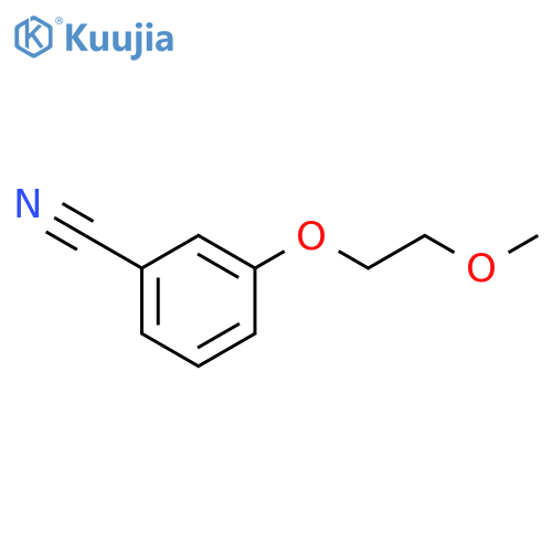 3-(2-Methoxyethoxy)benzonitrile structure