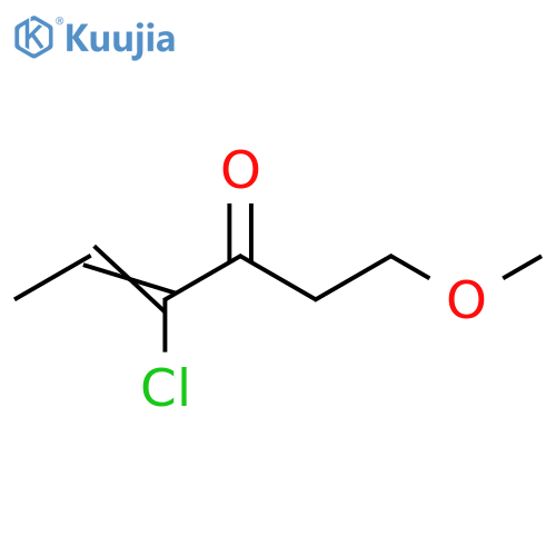 4-Hexen-3-one,4-chloro-1-methoxy- structure