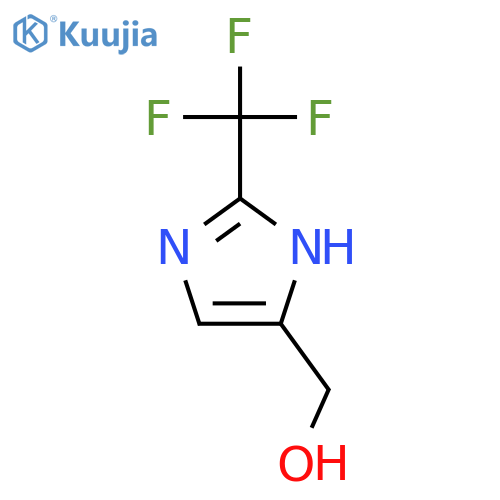 2-(trifluoromethyl)-1H-Imidazole-5-methanol structure