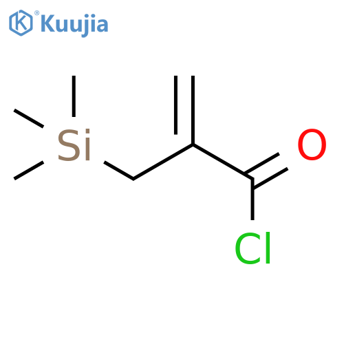2-PROPENOYL CHLORIDE, 2-[(TRIMETHYLSILYL)METHYL]- structure